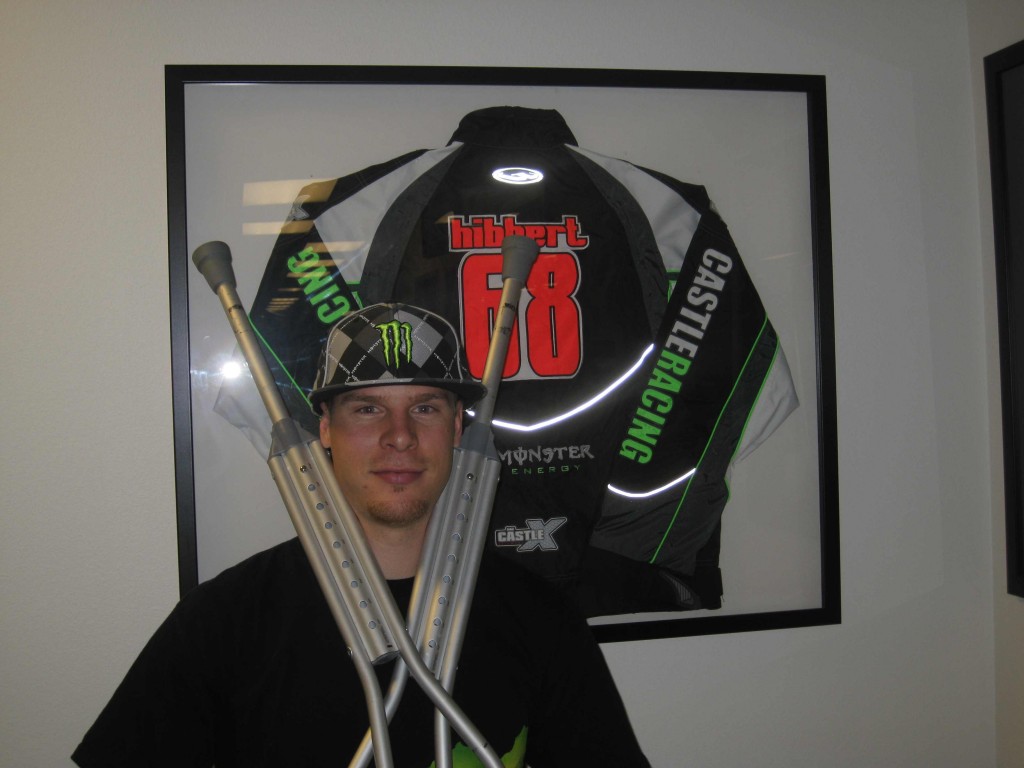 Tucker with classic gear at Monster