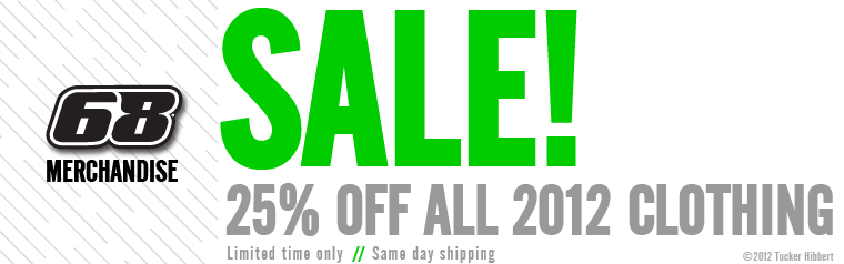 25% Off 2012 Clothing!