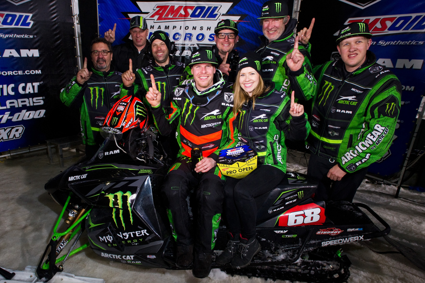 Tucker Hibbert sweeps final snocross event and clinches ninth title