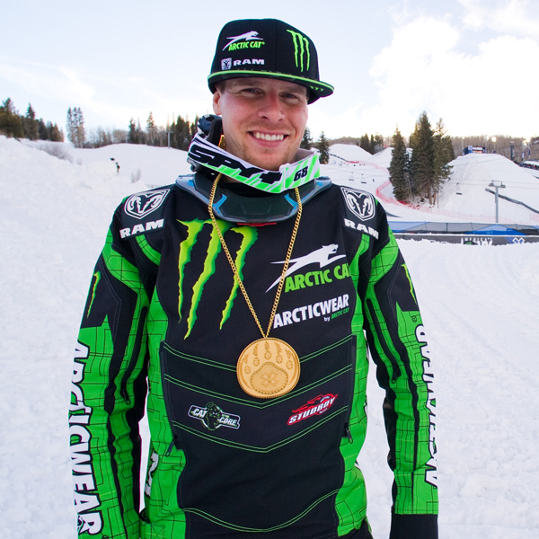 Tucker Hibbert wins historic eighth-consecutive X Games Snocross gold medal