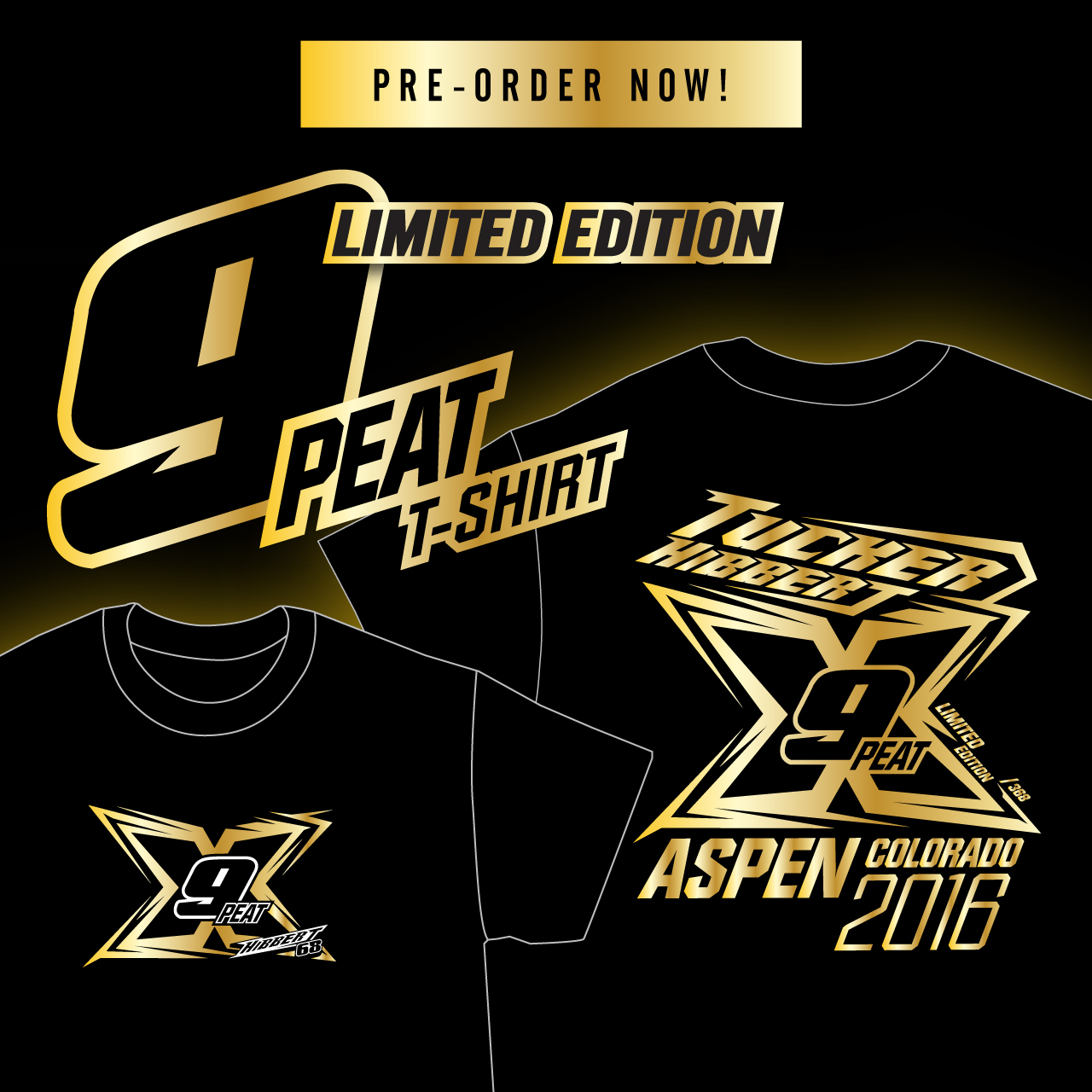 Pre-Order Tucker’s Limited Edition 9-PEAT Shirt