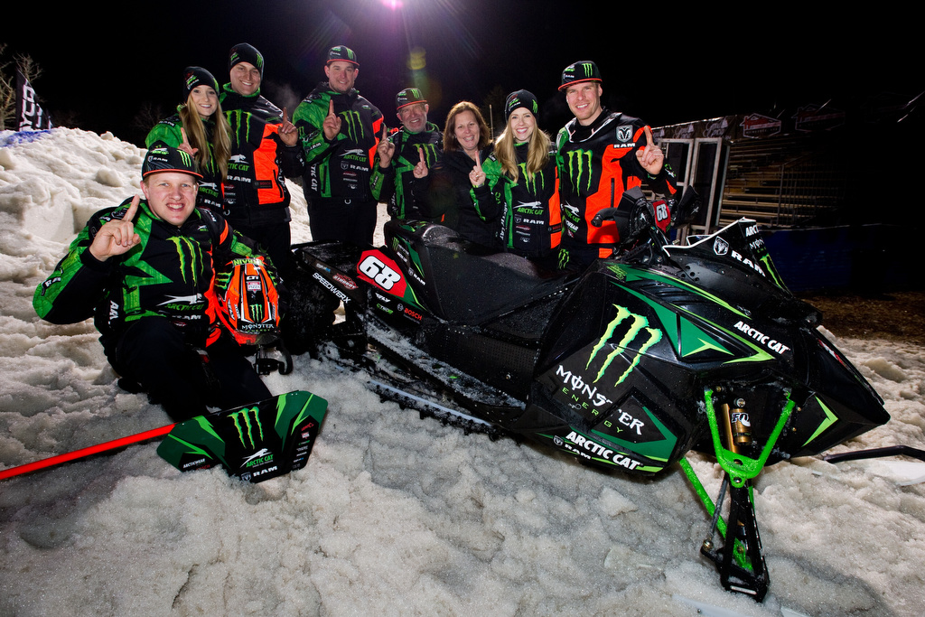 Hibbert records milestone win and 10th National Snocross title