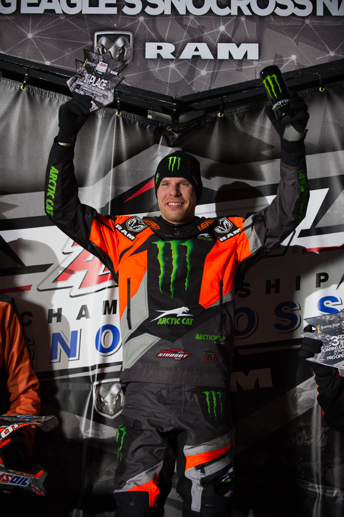 Hibbert dominates day two at Michigan Snocross National