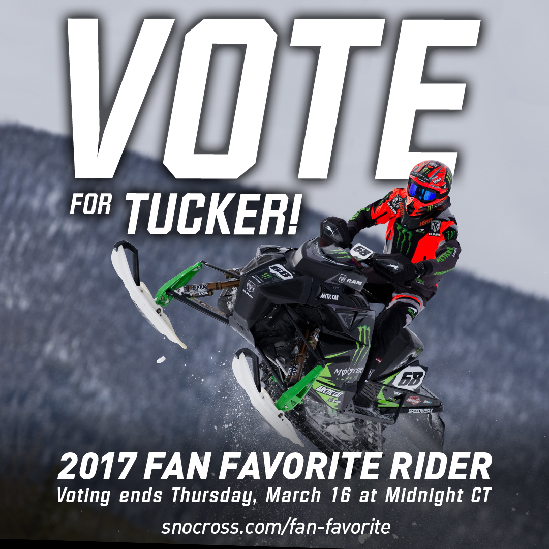Vote for Tucker – Fan Favorite Rider!