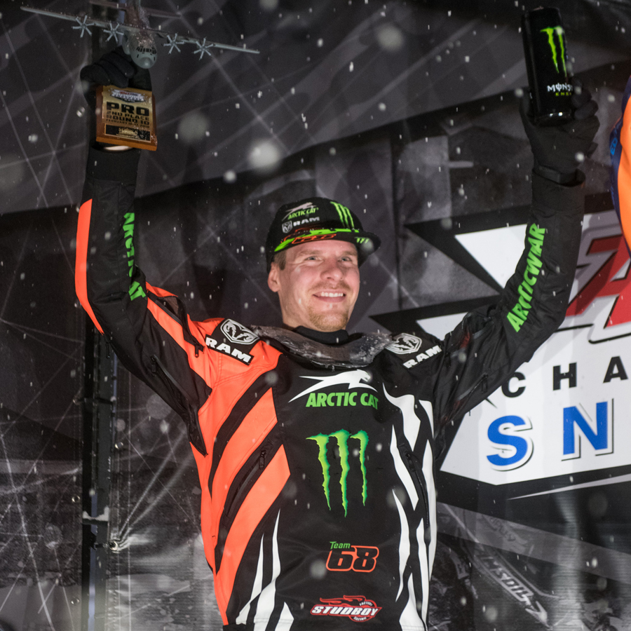 Hibbert extends points lead at challenging Eastern Snocross National